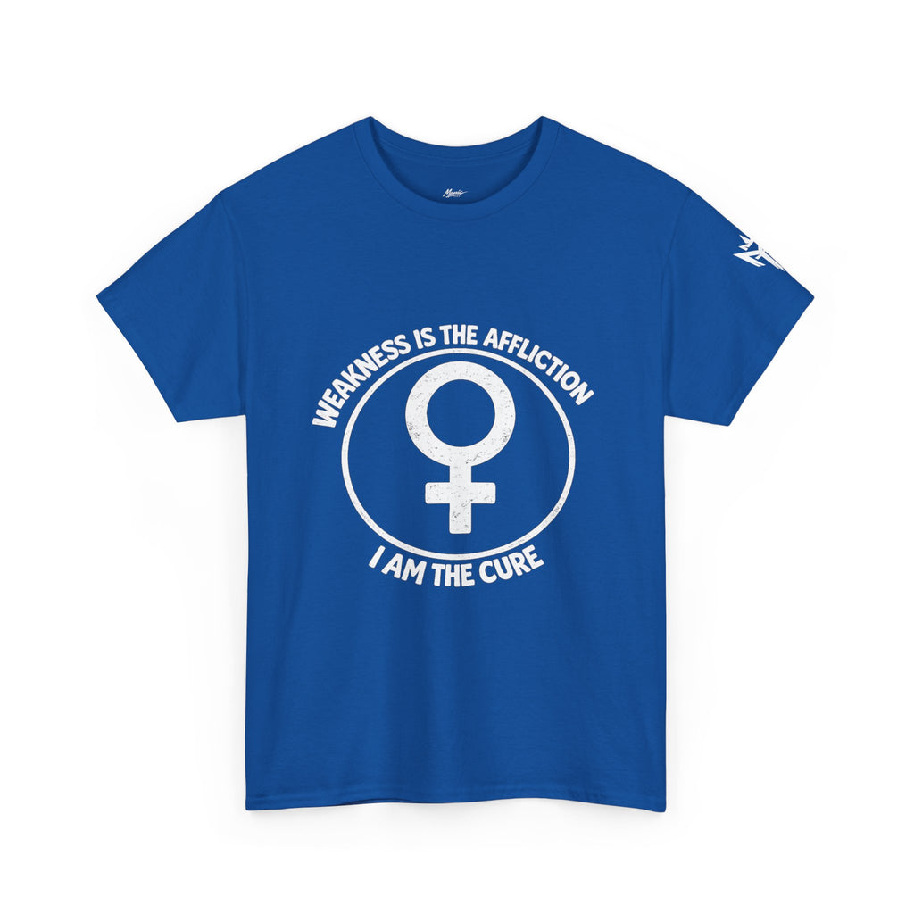 Feminist Symbol T-Shirt — "Who Needs The Answer? I Am The Cause" Cotton Tee