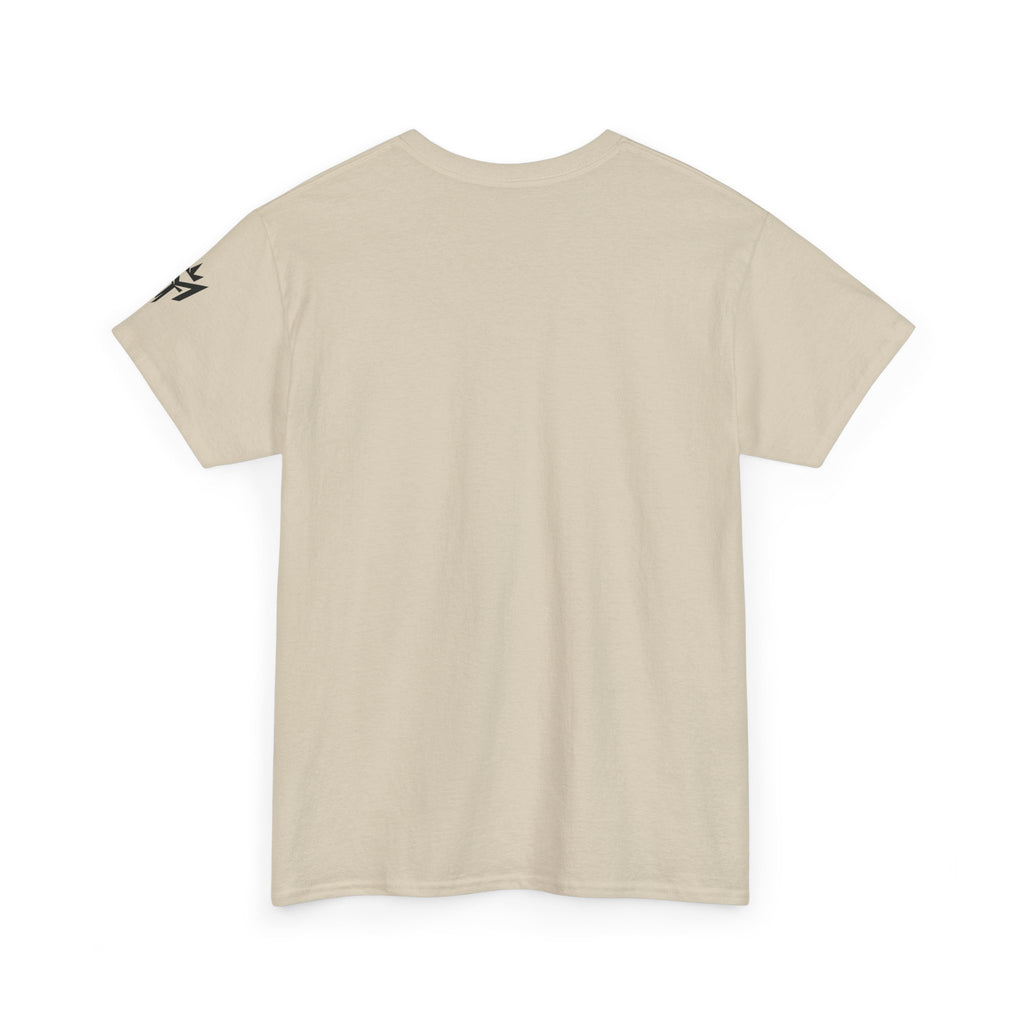T-Shirt — "Let Love Be Your Footsteps" Heart Footprint Graphic Tee