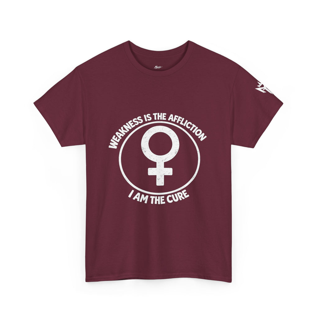 Feminist Symbol T-Shirt — "Who Needs The Answer? I Am The Cause" Cotton Tee