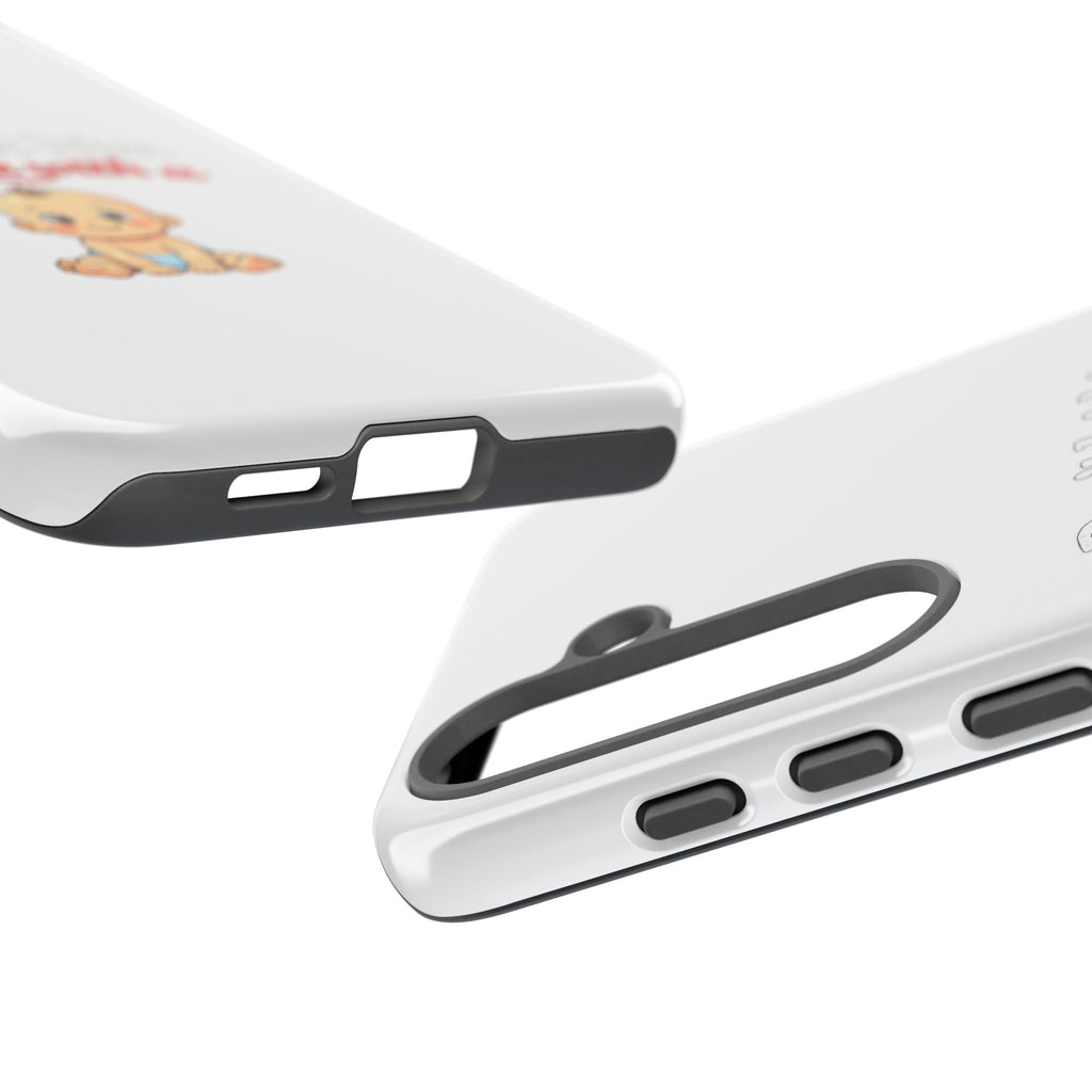 Phone Case — "Don't Let Him Trap You With a Cute Baby" Cute Baby Graphic Protective Case