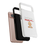 Phone Case — "Don't Let Him Trap You With a Cute Baby" Cute Baby Graphic Protective Case