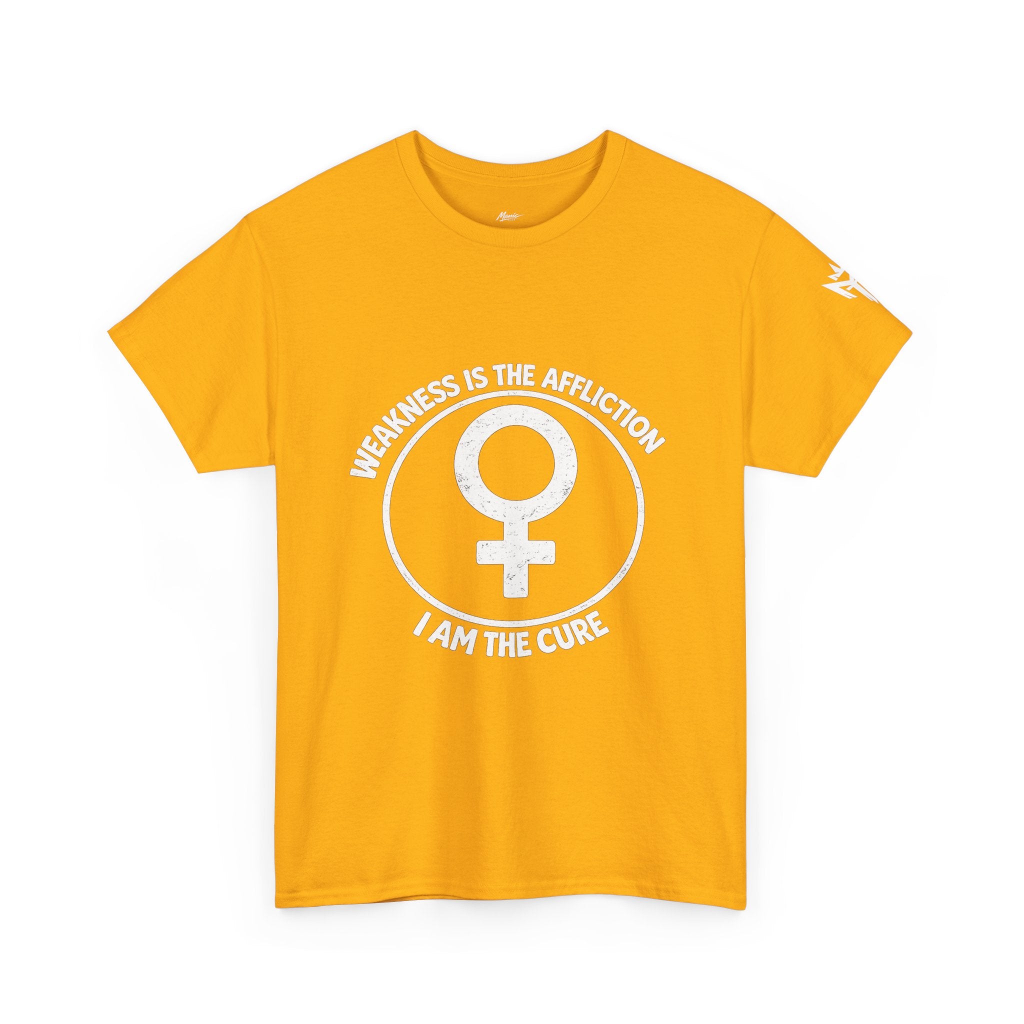 Feminist Symbol T-Shirt — "Who Needs The Answer? I Am The Cause" Cotton Tee