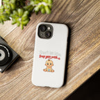 Phone Case — "Don't Let Him Trap You With a Cute Baby" Cute Baby Graphic Protective Case