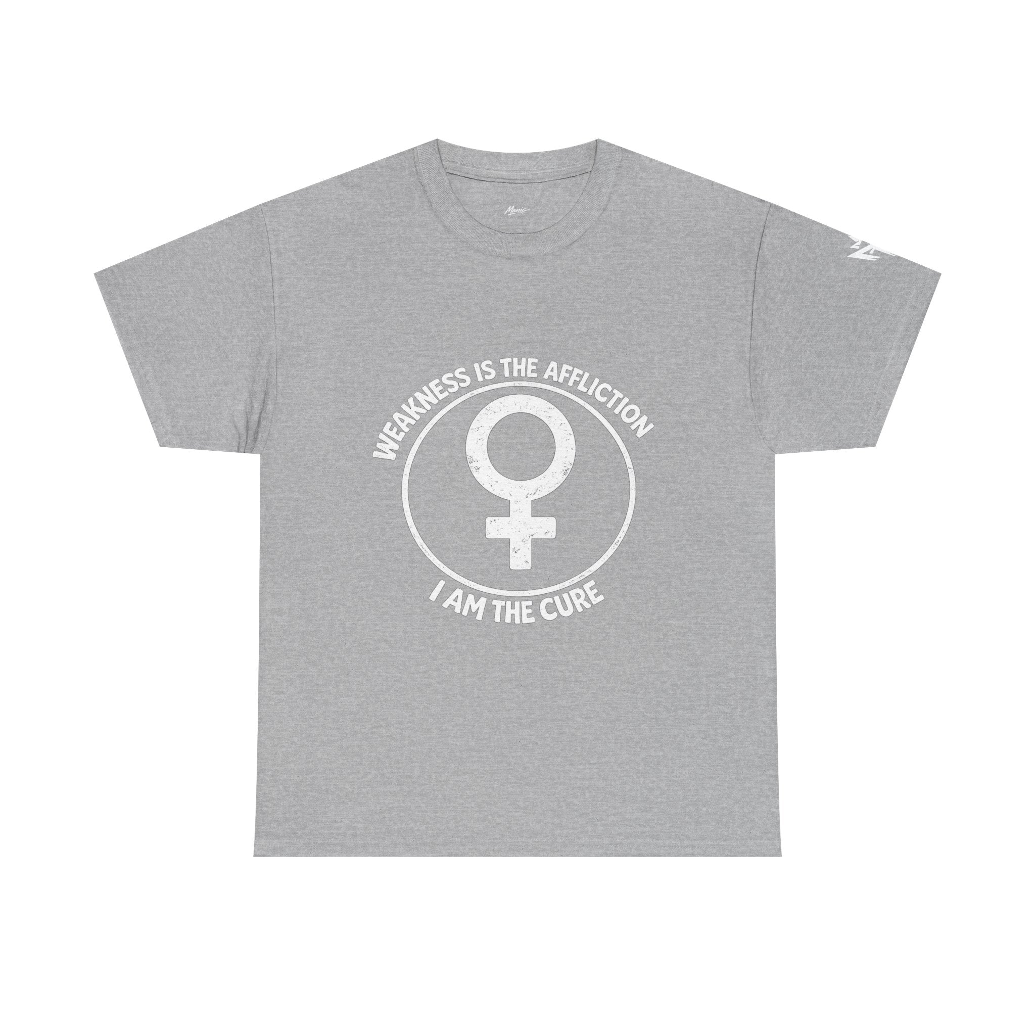 Feminist Symbol T-Shirt — "Who Needs The Answer? I Am The Cause" Cotton Tee