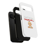 Phone Case — "Don't Let Him Trap You With a Cute Baby" Cute Baby Graphic Protective Case