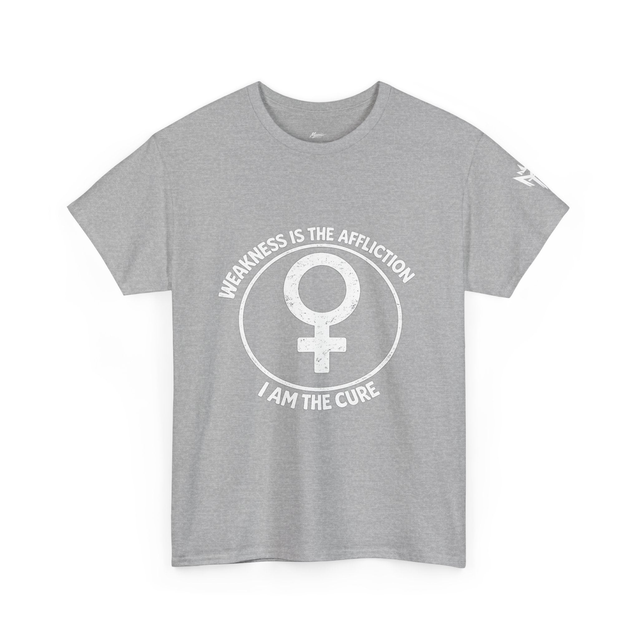 Feminist Symbol T-Shirt — "Who Needs The Answer? I Am The Cause" Cotton Tee