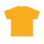 T-Shirt — "Let Love Be Your Footsteps" Heart Footprint Graphic Tee